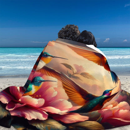 280 GSM Multi - Size Flannel Throw Blanket (Horizontal) - Gregg Acini Adoree Designs - Blanket