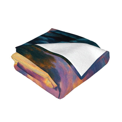 280 GSM Multi - Size Flannel Throw Blanket (Horizontal) - Gregg Acini Adoree Designs - Blanket