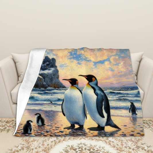 280 GSM Multi - Size Flannel Throw Blanket (Horizontal) - Gregg Acini Adoree Designs - Blanket