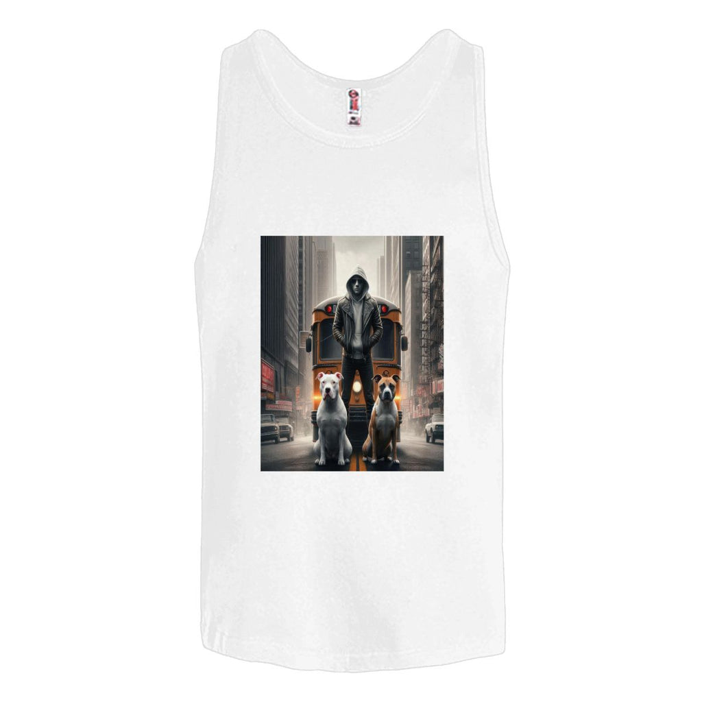 Multiple Designs Cotton Tank Top (First image shows selected design)