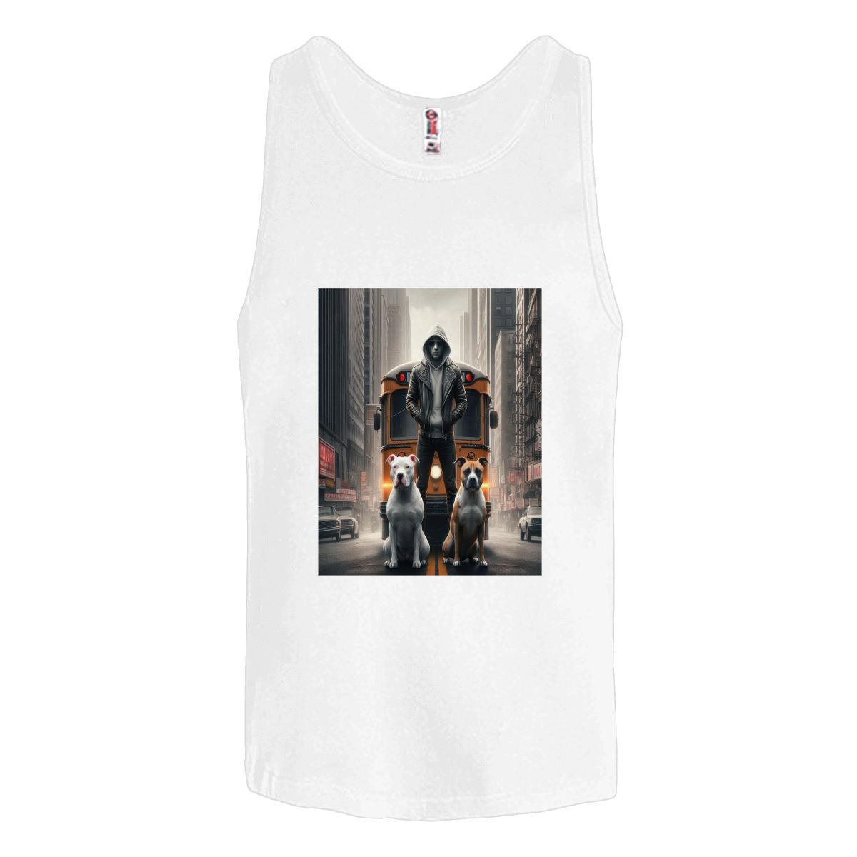 Multiple Designs Cotton Tank Top (First image shows selected design)