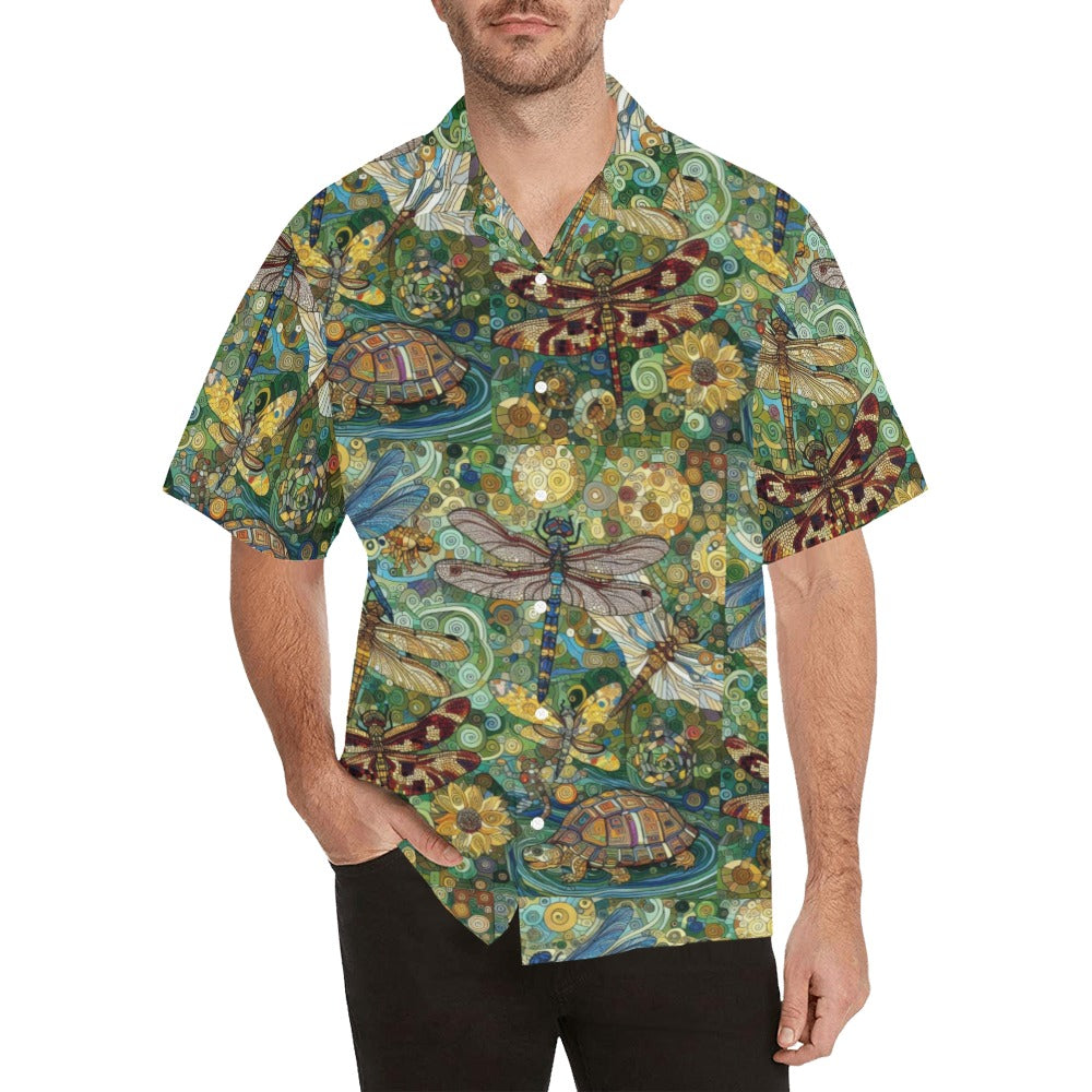 Dragonflies Hawaiian Shirt without pocket