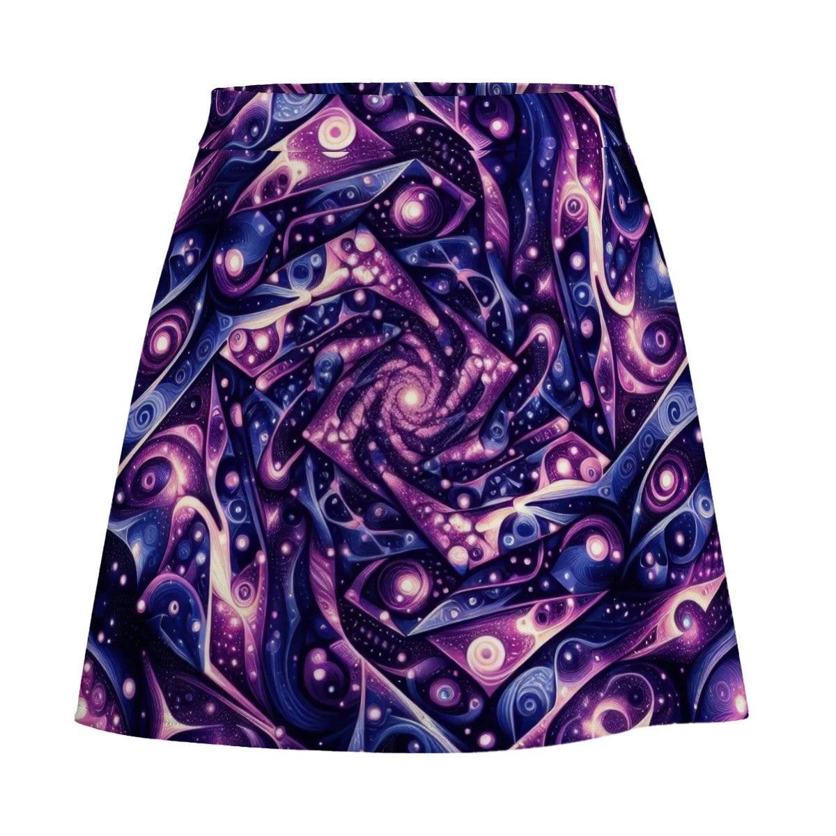 Galactic Purple Mini Skirt | Galaxy Wearable Art