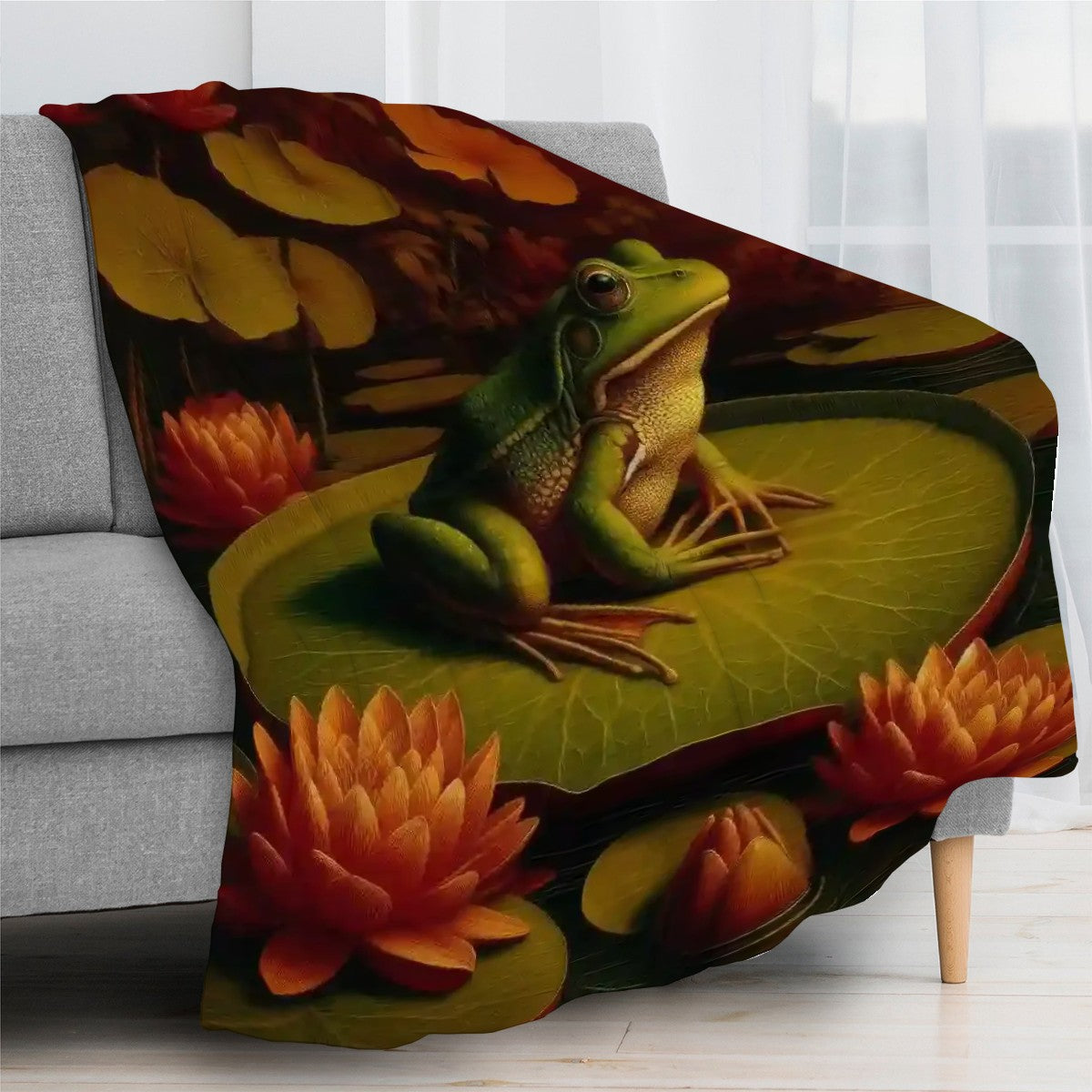 300 GSM Flannel Throw Blanket (Made in USA)