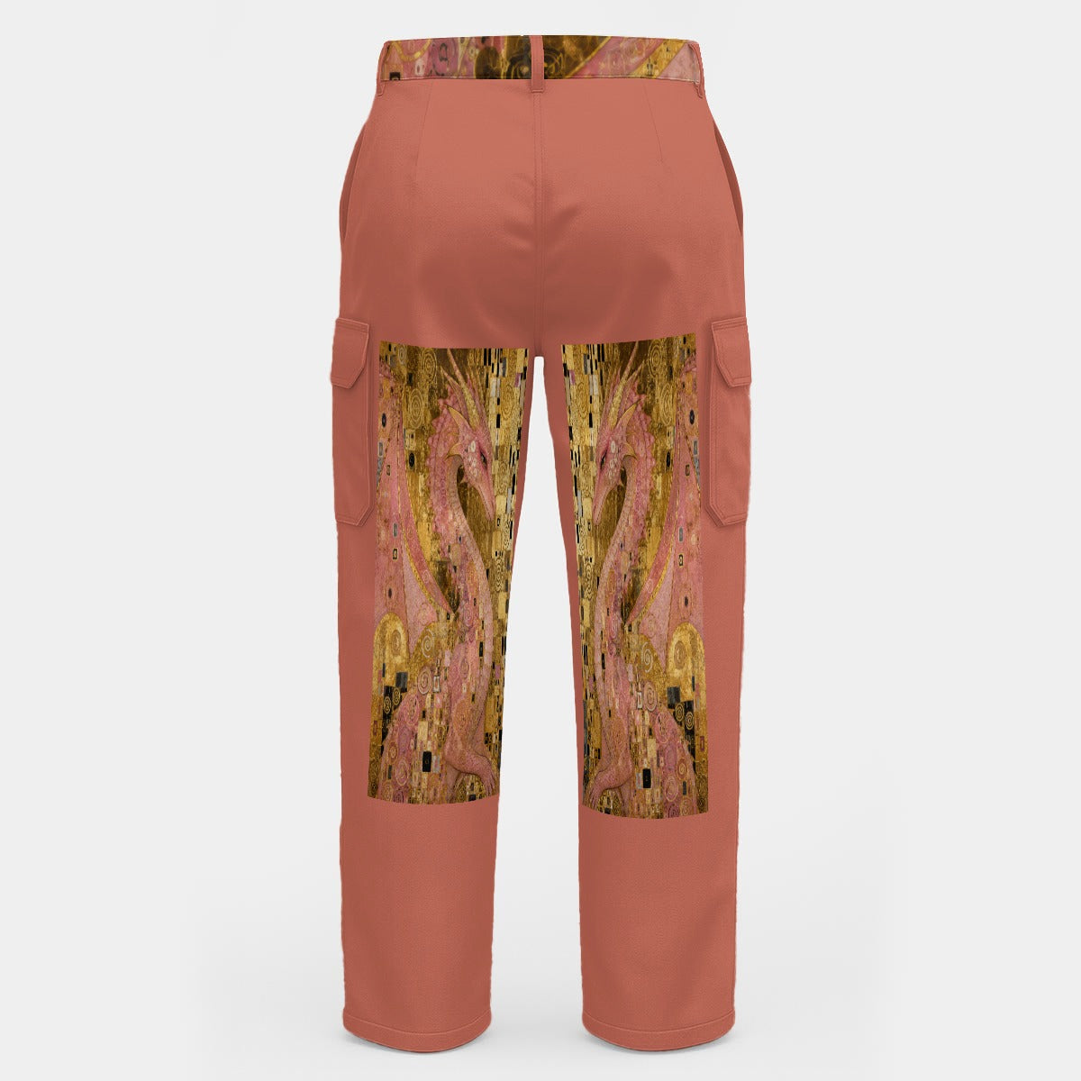 Pink Dragon Cargo Pants