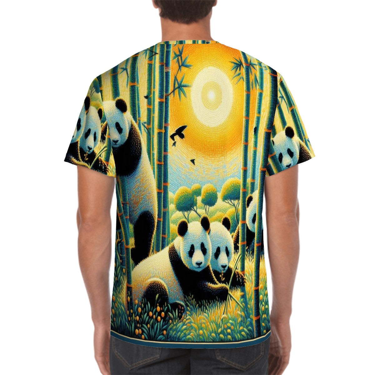 Panda Family Unisex T-Shirt