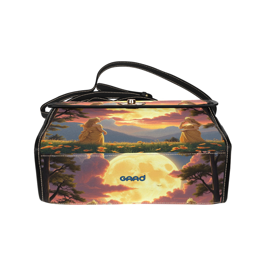 Ladies of the Moon Satchel Waterproof Canvas Bag
