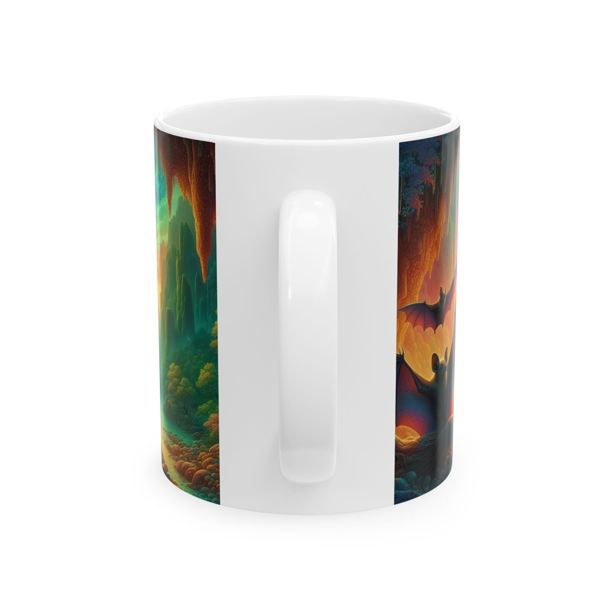 Bat Paradise Ceramic Mug – 11oz & 15oz