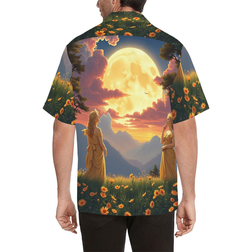 Ladies of the Moon Hawaiian Shirt without pocket