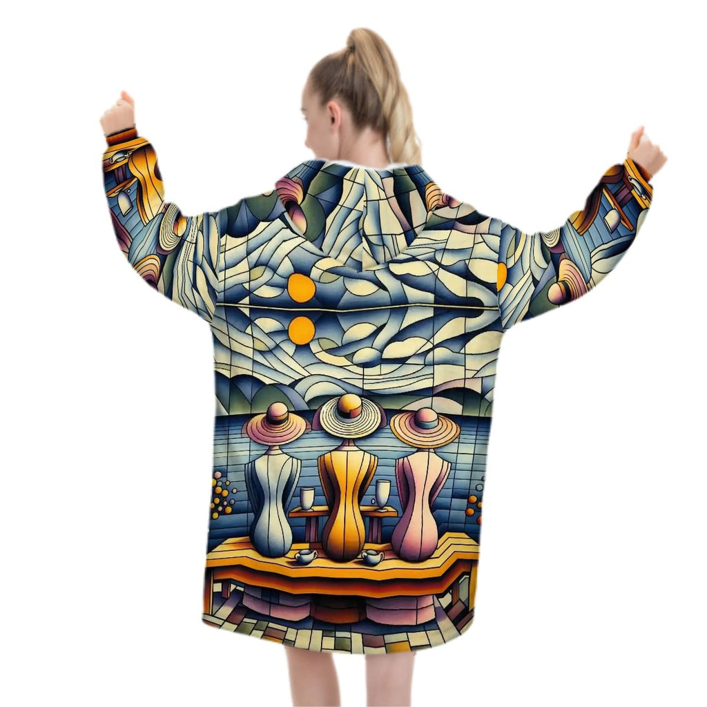 Klee Ladies 3 Adult Blanket Hoodie