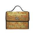 "I May Not Know My Flowers" Marigolds Satchel Bag