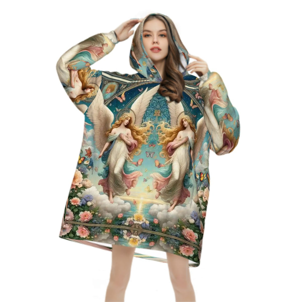 Divine Seraphim Adult Blanket Hoodie