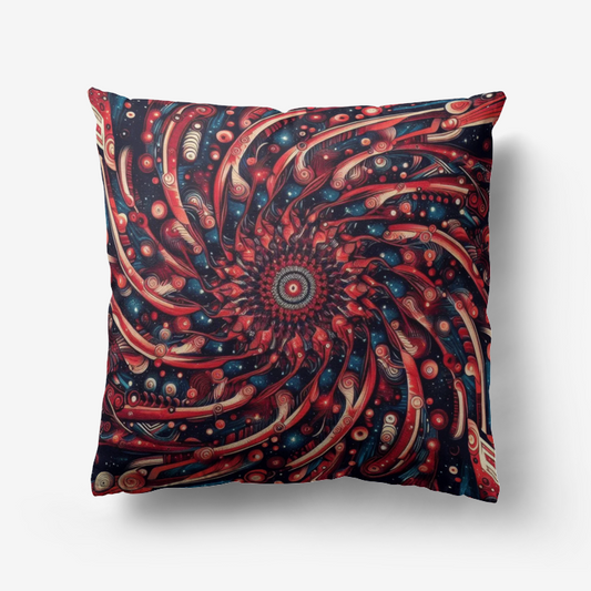 Galactic Sunflower Home Goods Premium Hypoallergenic Throw Pillow