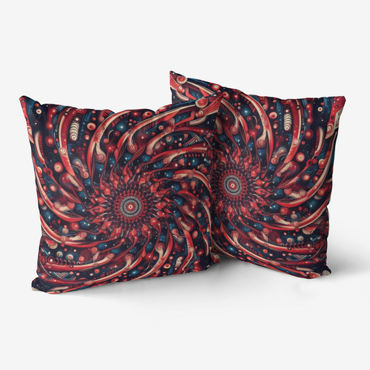 Galactic Sunflower Home Goods Premium Hypoallergenic Throw Pillow