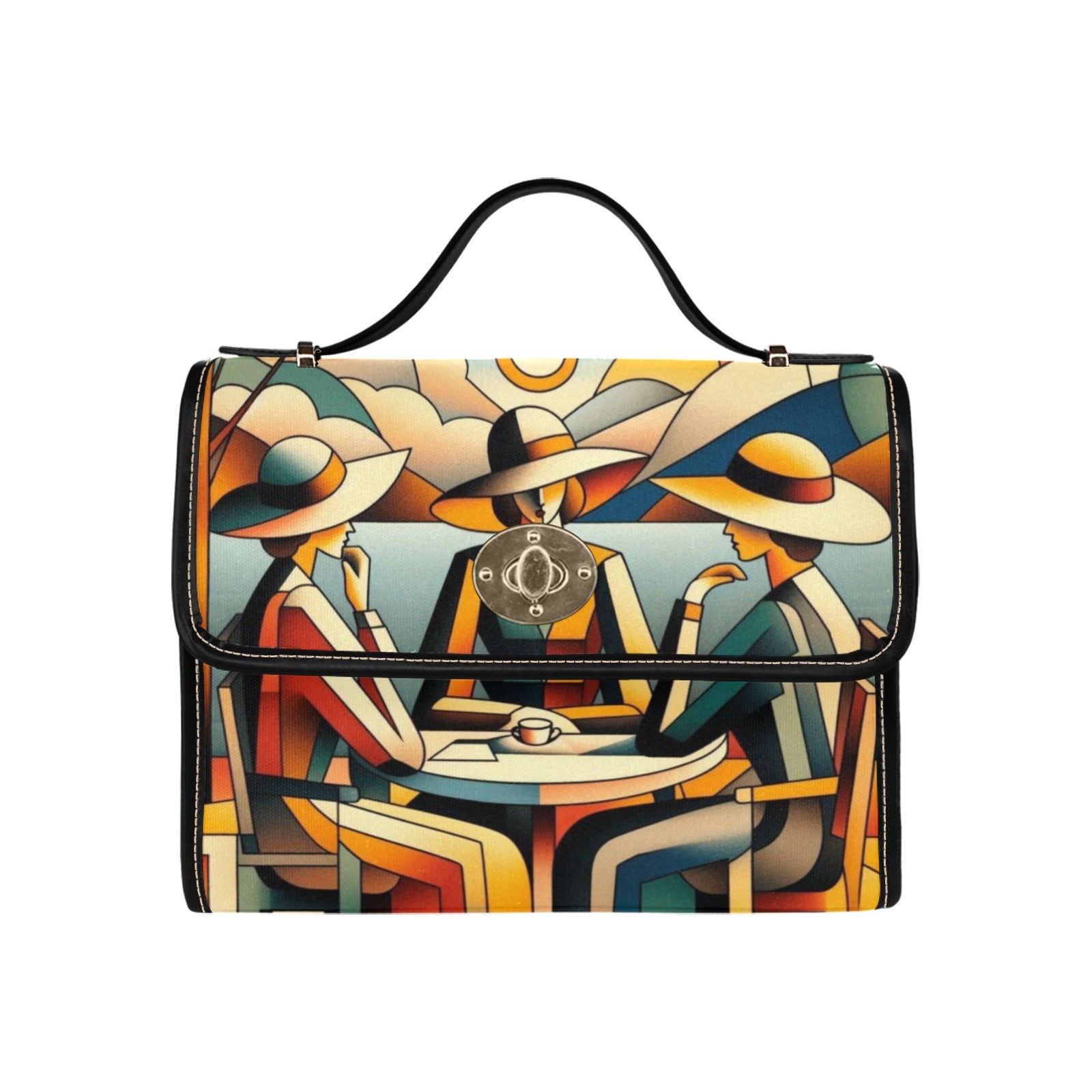 Klee Ladies 1 Satchel Waterproof Canvas Bag