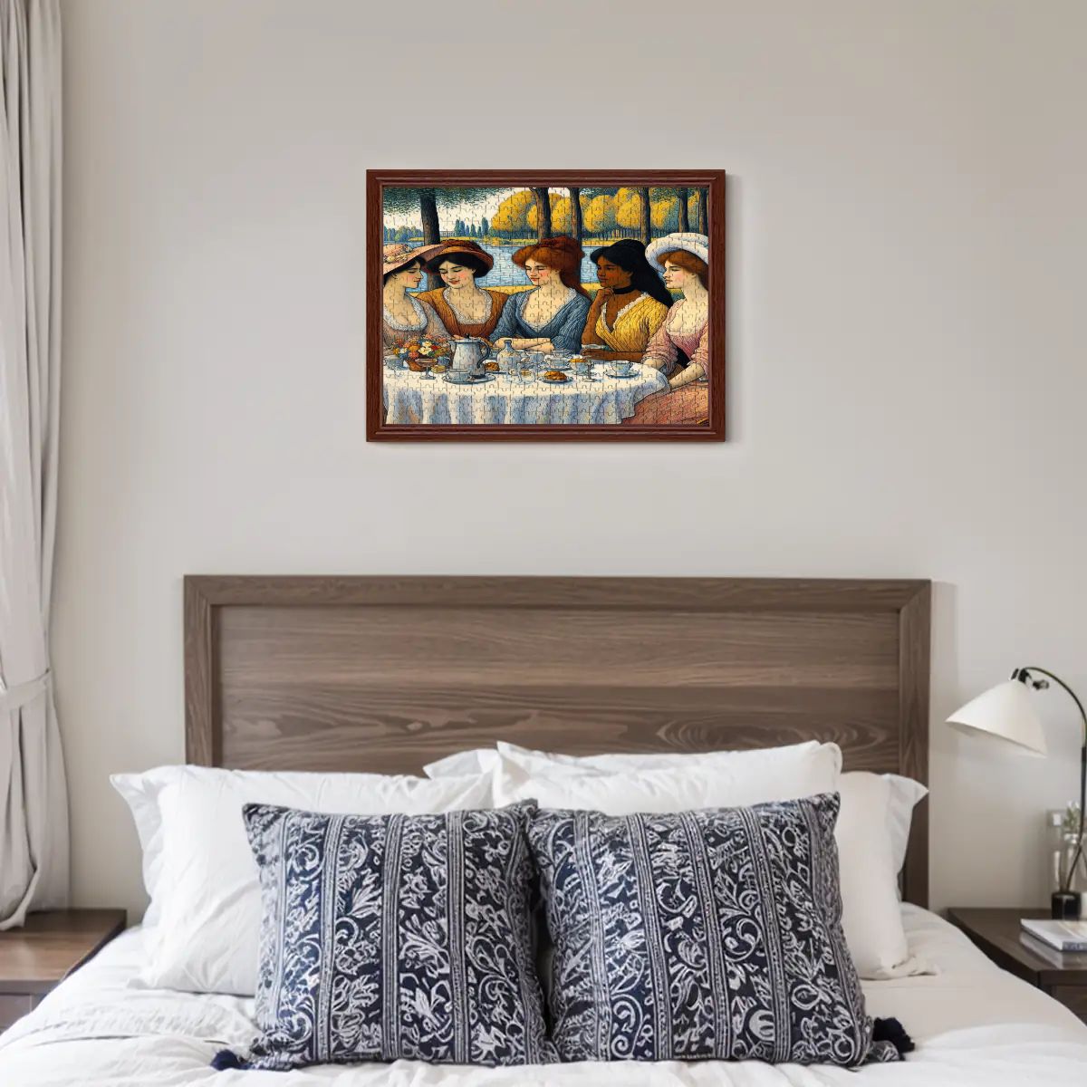 5 Ladies Wooden Jigsaw Puzzles 500 pcs - Gregg Acini Adoree Designs - Jigsaw Puzzle