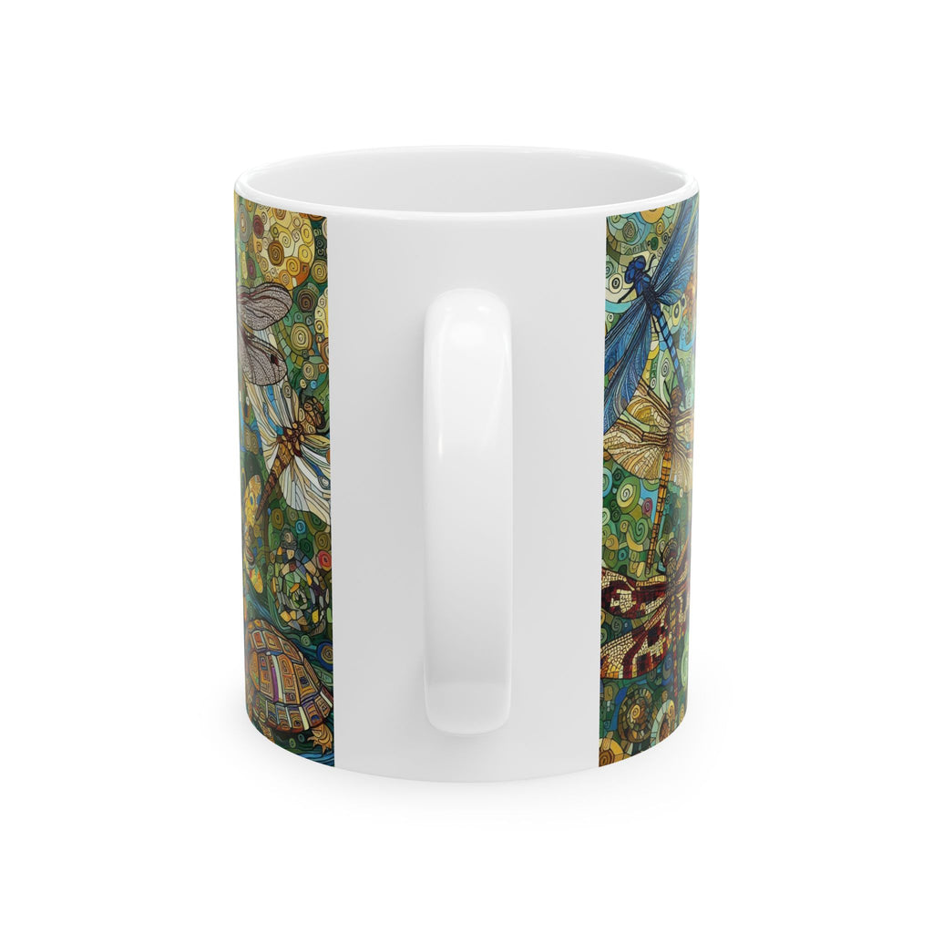 Dragonflies Ceramic Mug by Gregg Acini Adoree Designs