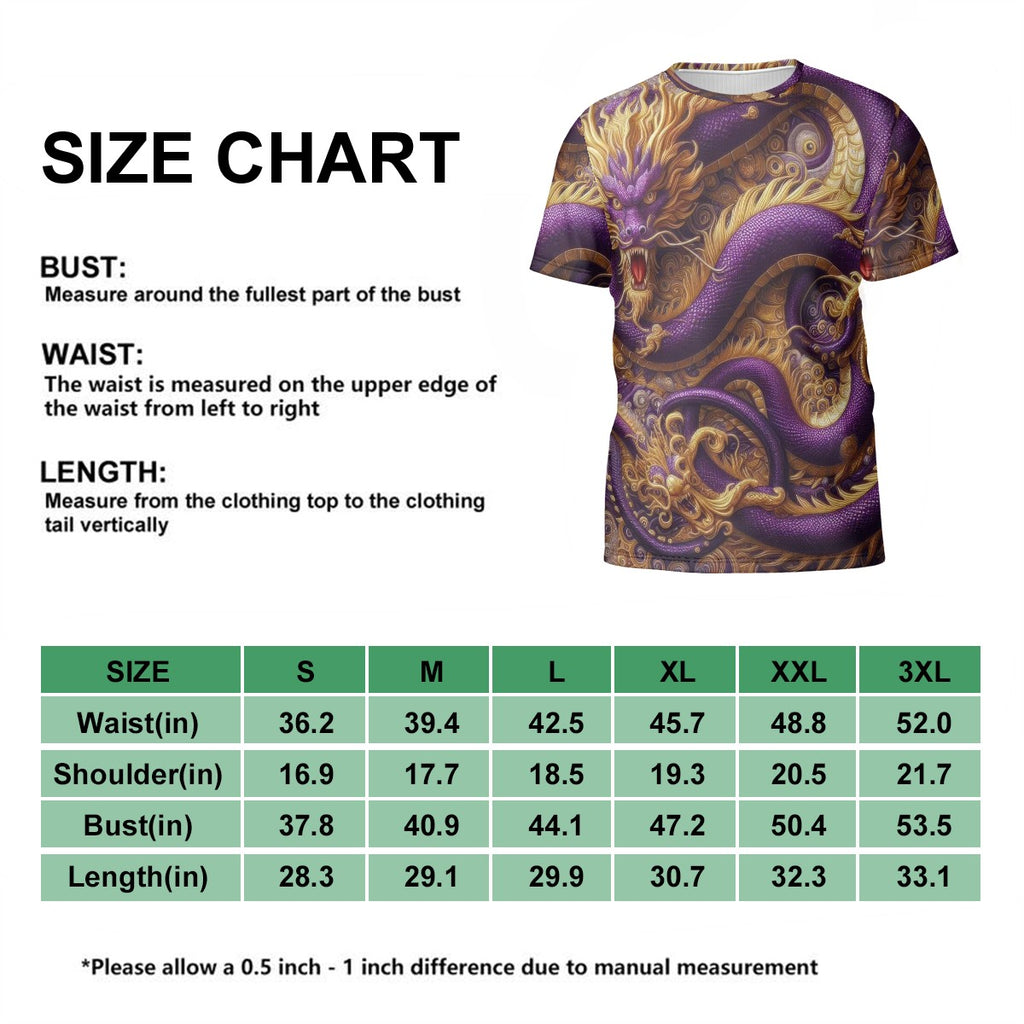 Purple Dragon Unisex T-Shirt
