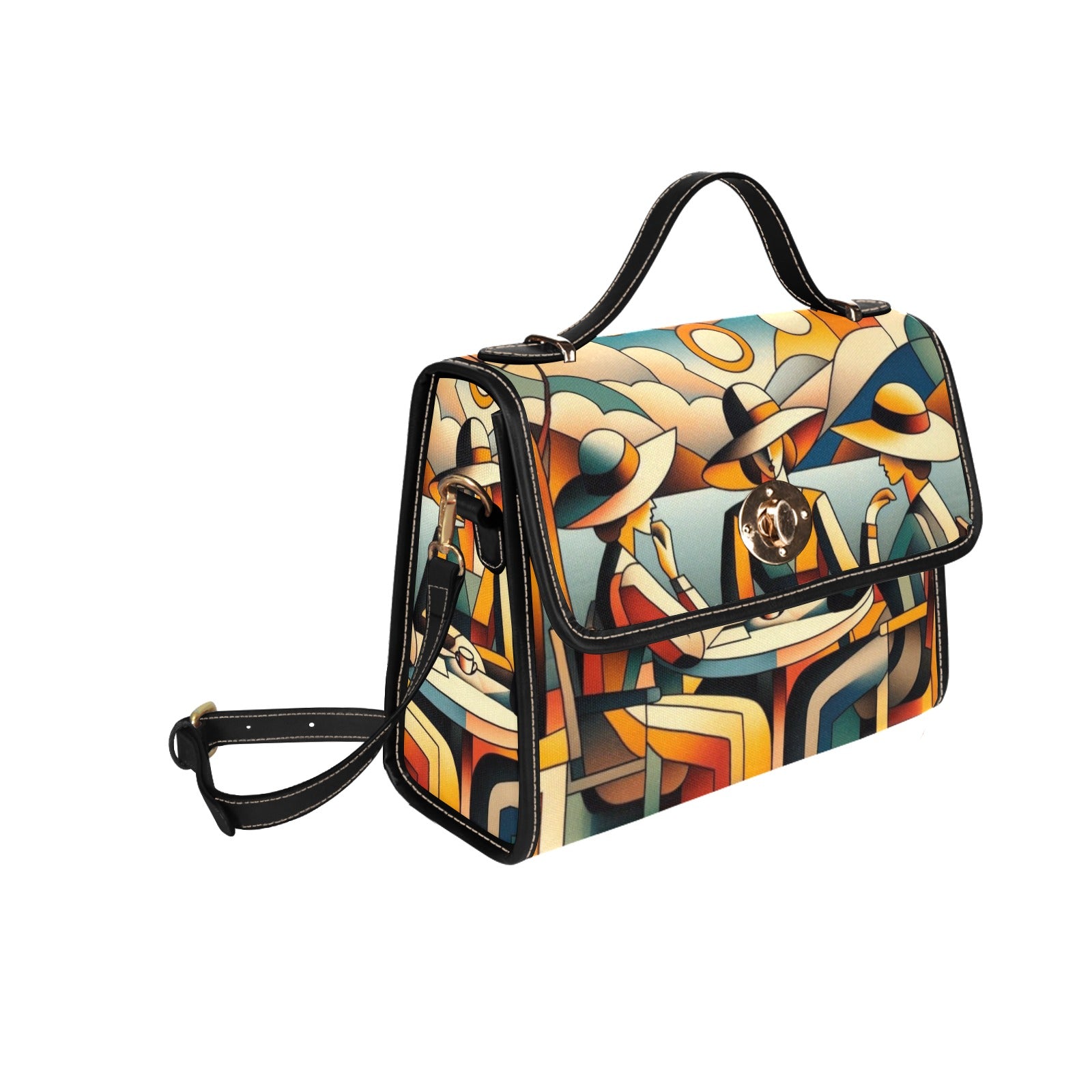 Klee Ladies 1 Satchel Waterproof Canvas Bag