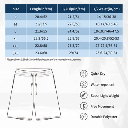 Sisters Men's Beach Shorts