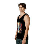 Multiple Designs Cotton Tank Top (First image shows selected design)