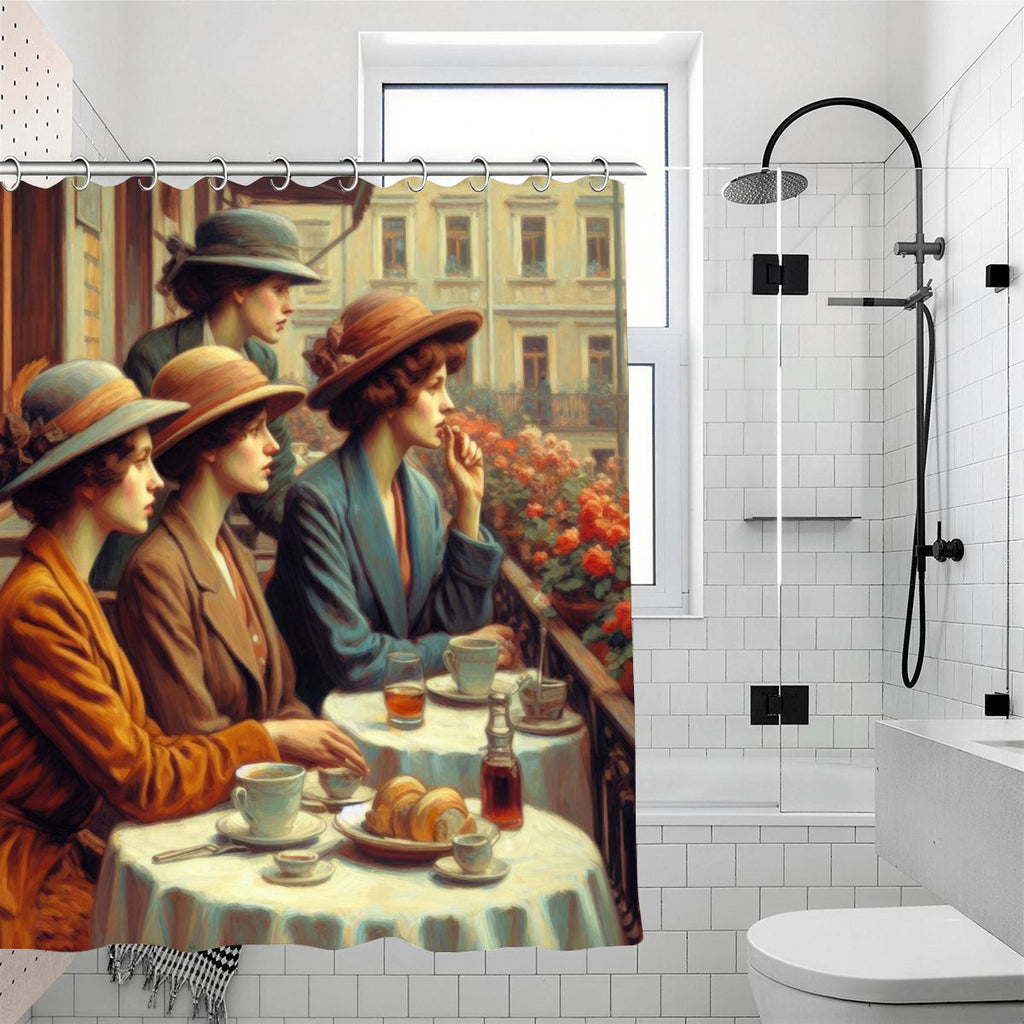 Observers Shower Curtain 70.8"x70.8" (Made in USA)