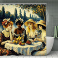 Ladies with Fruit Shower Curtain | Impressionist Riverside Art