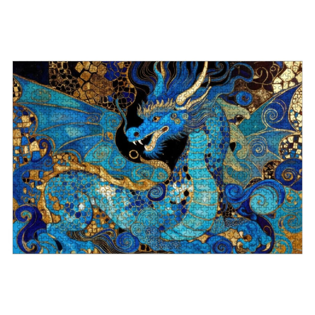 Dragon Art Wooden Jigsaw Puzzle — 1000 Pieces | Multiple Designs
