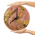 Pink Dragon MDF Wall Clock | Made in USA