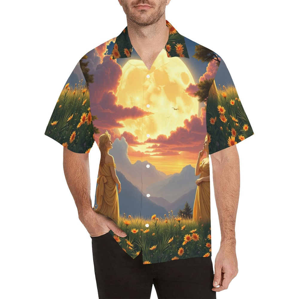 Ladies of the Moon Hawaiian Shirt without pocket