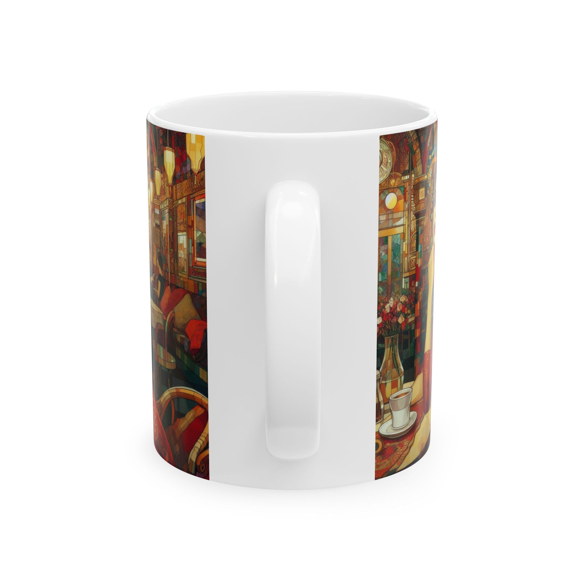 Audrey Ceramic Mug by Gregg Acini Adoree Designs