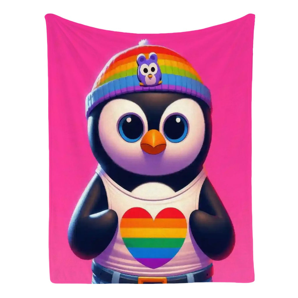 300 GSM Flannel Throw Blanket (Made in USA)