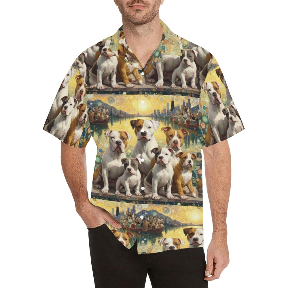 Pibbles3 Hawaiian Shirt without pocket