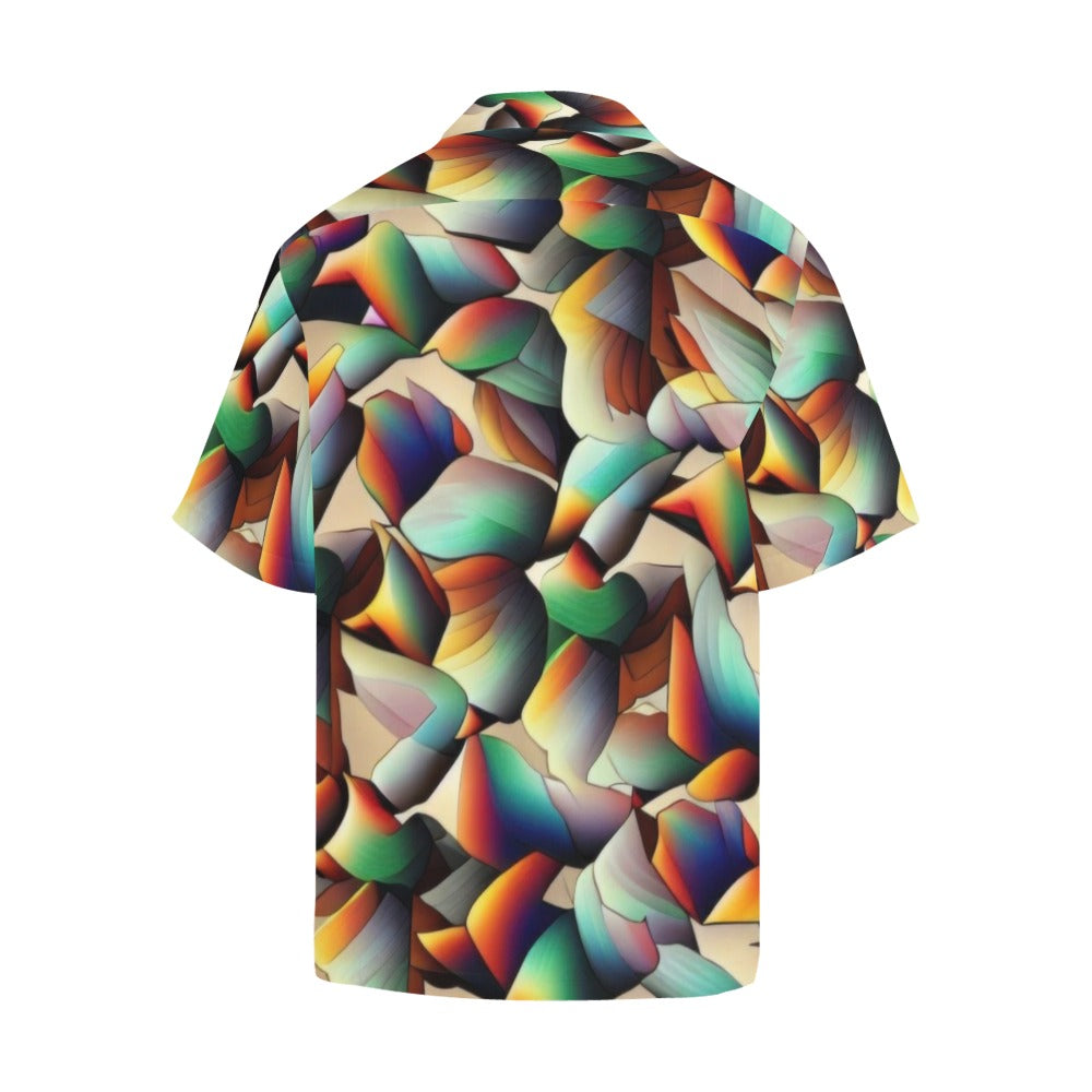 Abstract Hummingbirds Hawaiian Shirt without pocket