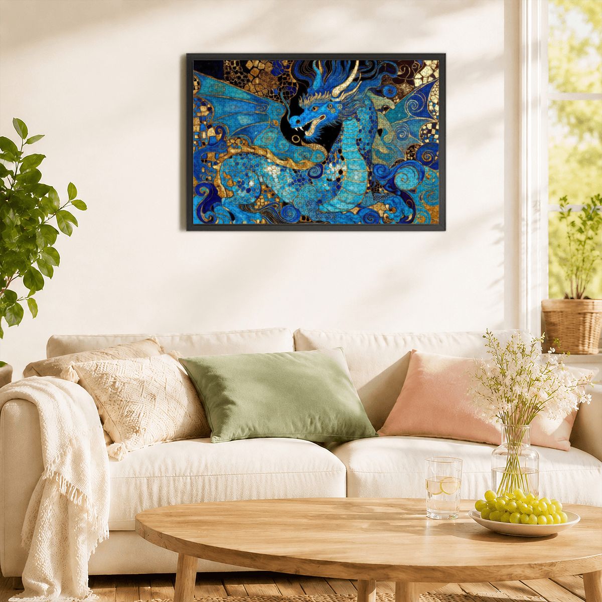 Dragon Art Wooden Jigsaw Puzzle — 1000 Pieces | Multiple Designs