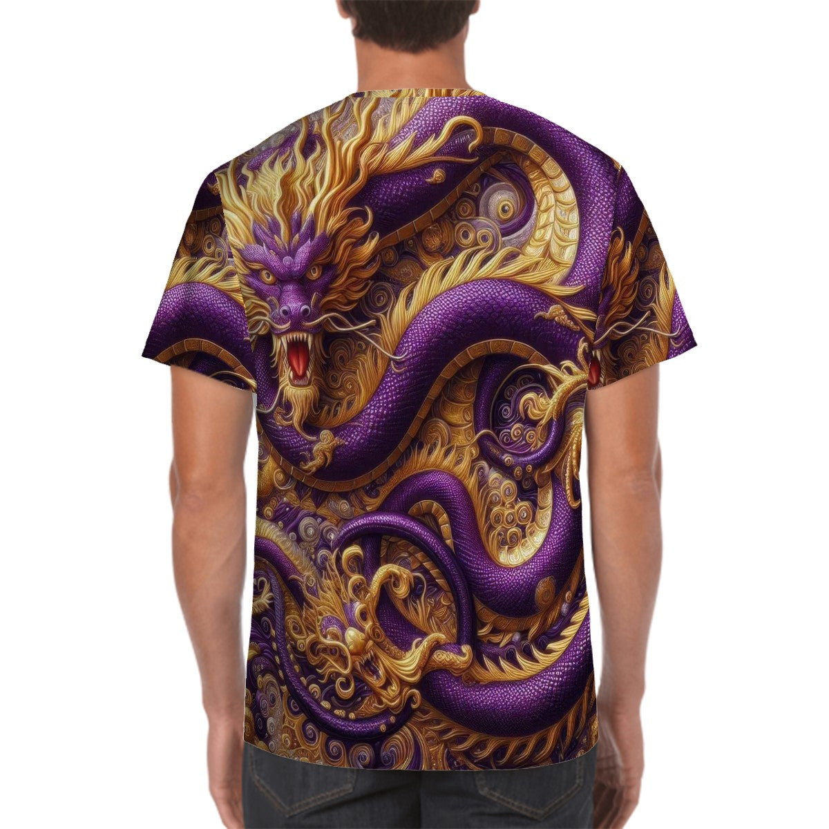 Purple Dragon Unisex T-Shirt