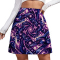 Galactic Purple Mini Skirt | Galaxy Wearable Art