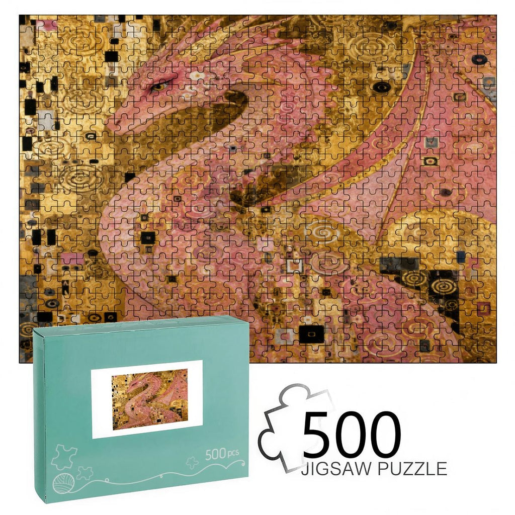 Dragon Art Wooden Jigsaw Puzzle — 500 Pieces | Multiple Designs