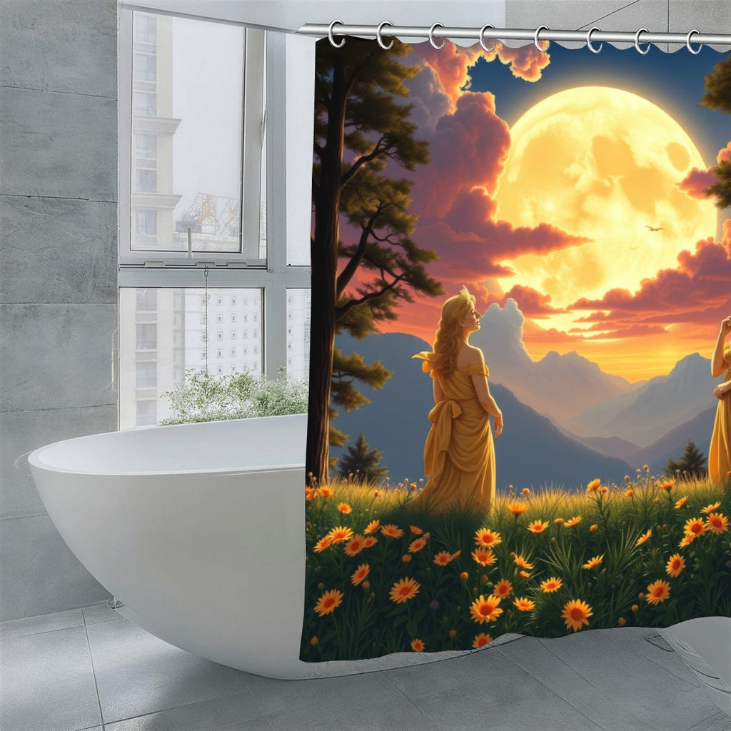 Ladies of the Moon Shower Curtain 70.8"x70.8" (Made in USA)