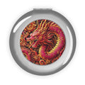 Crimson Dragon Vintage Travel Mirror