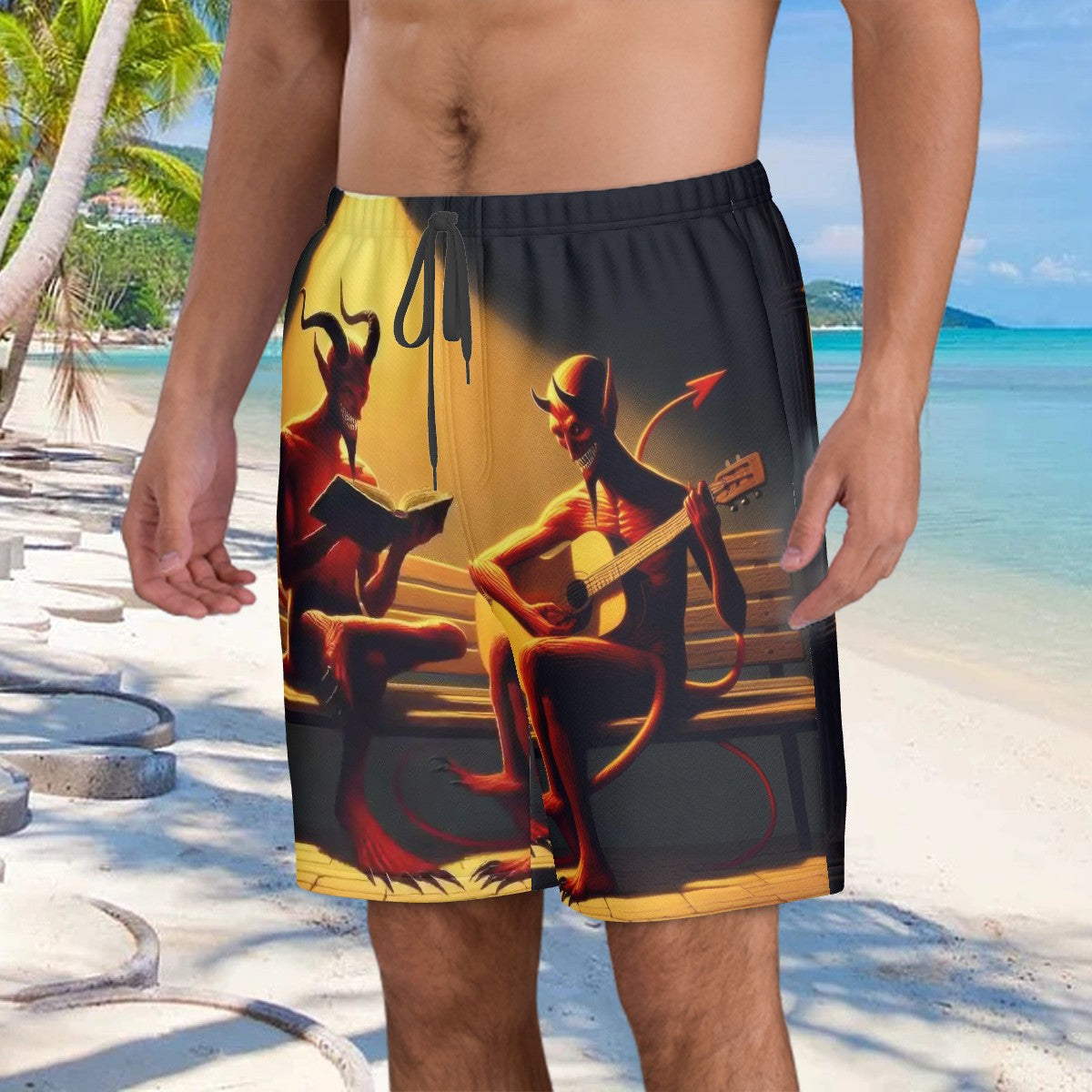 Beach Shorts (Multiple Designs Set 2 - First image shows selected design)