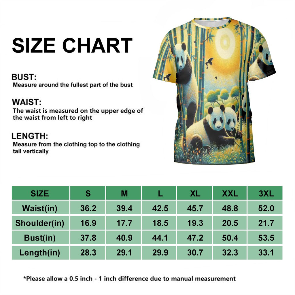 Panda Family Unisex T-Shirt
