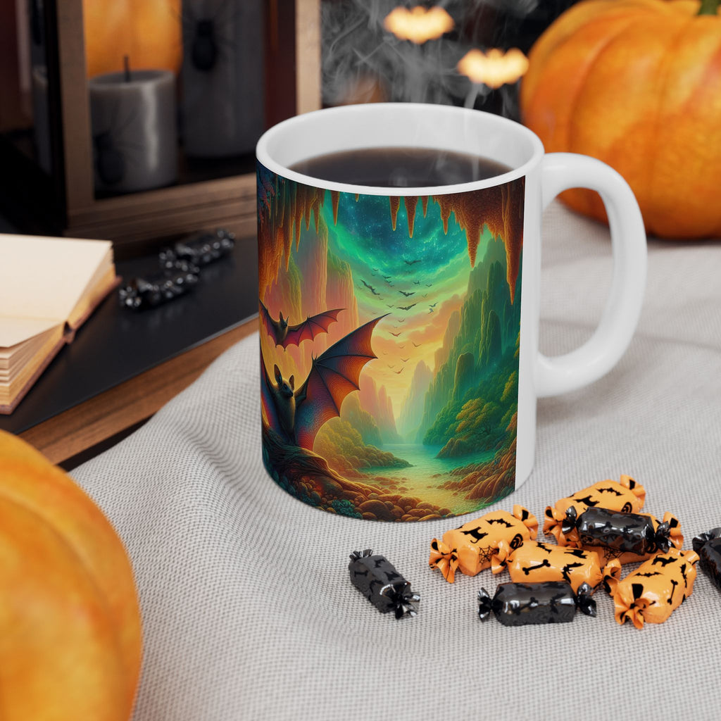 Bat Paradise Ceramic Mug – 11oz & 15oz