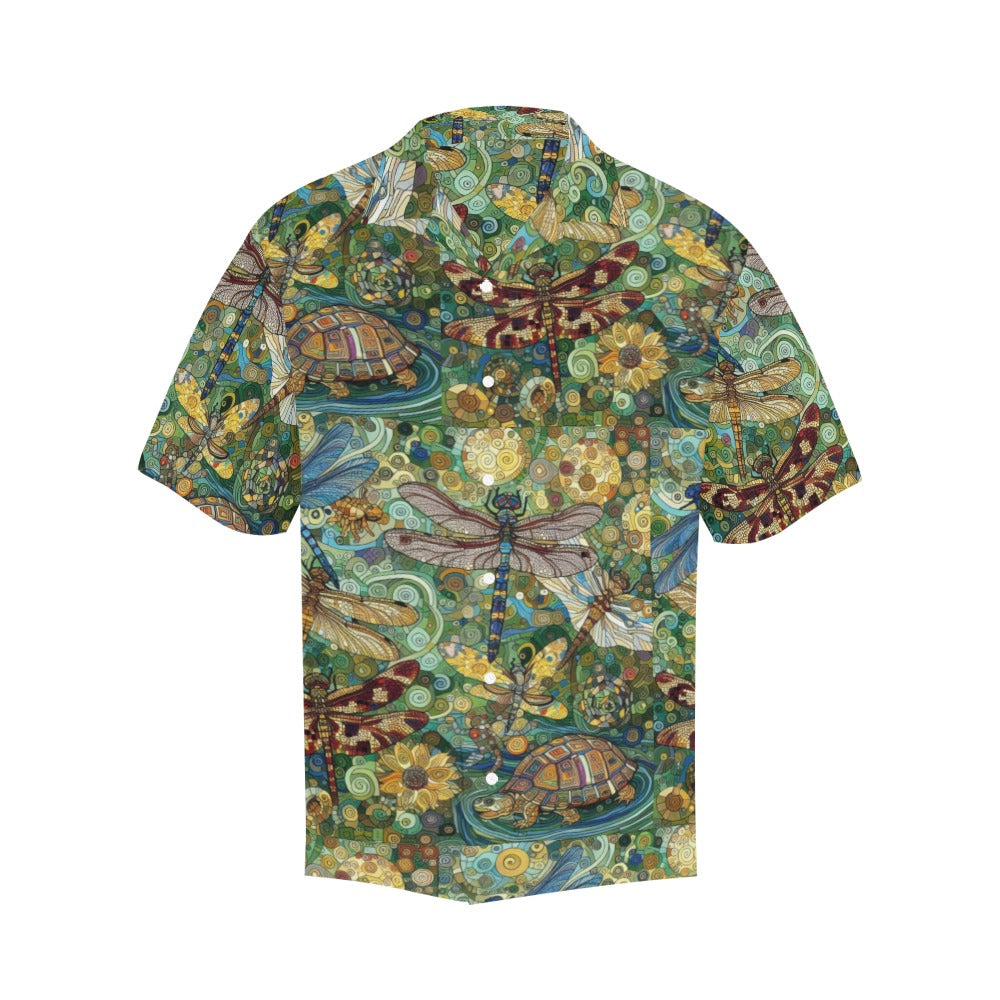 Dragonflies Hawaiian Shirt without pocket