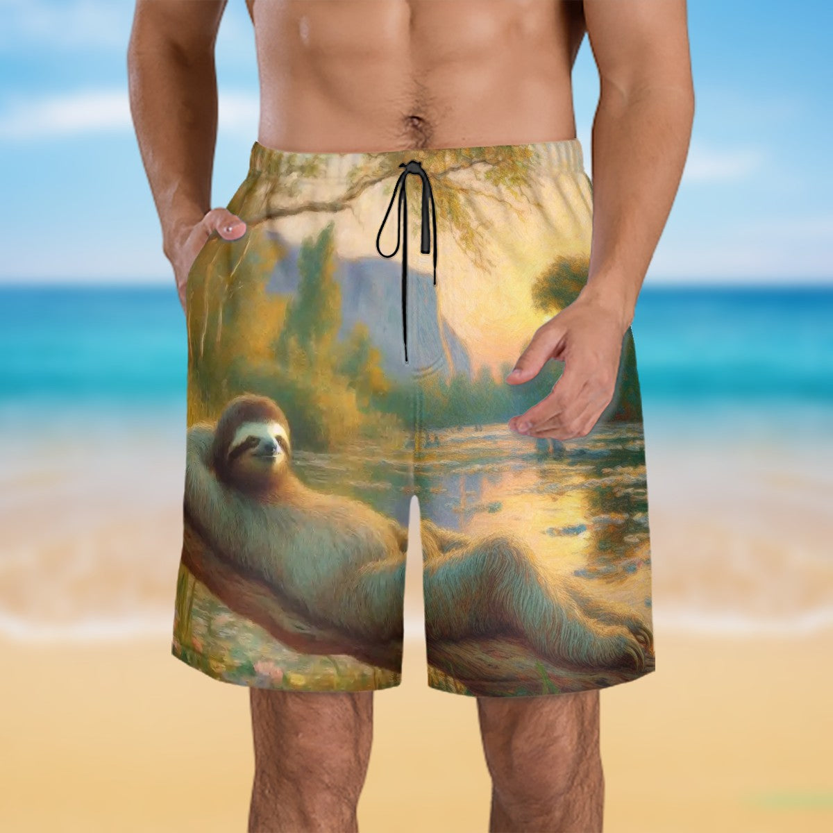 Beach Shorts (Multiple Designs Set 1 - First image shows selected design)