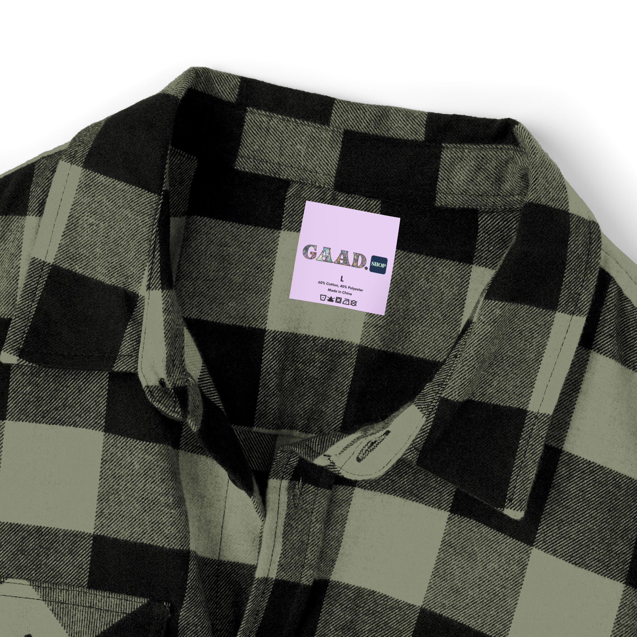 Proud Luz the Penguin Cozy Unisex Flannel Shirt