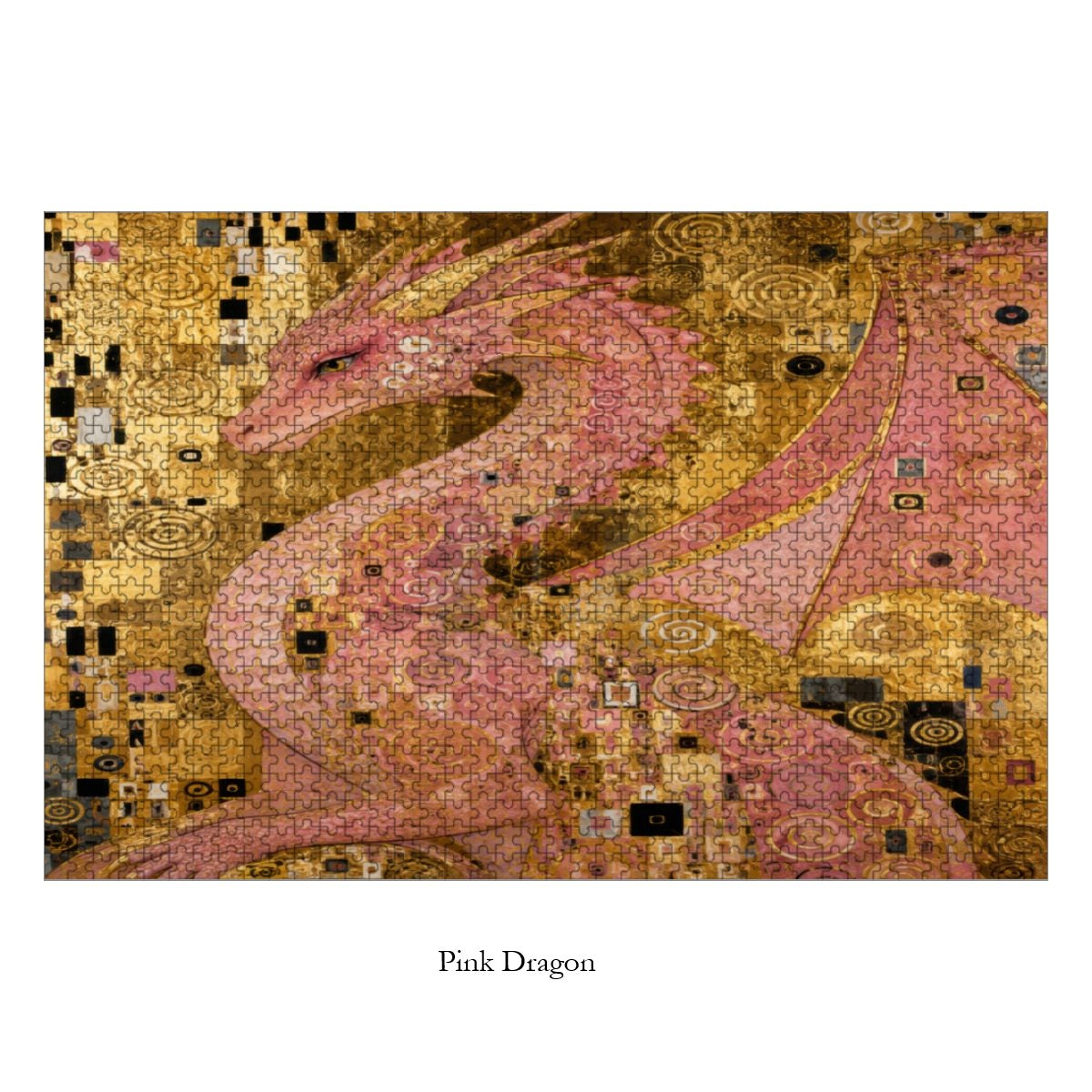 Dragon Art Wooden Jigsaw Puzzle — 1000 Pieces | Multiple Designs