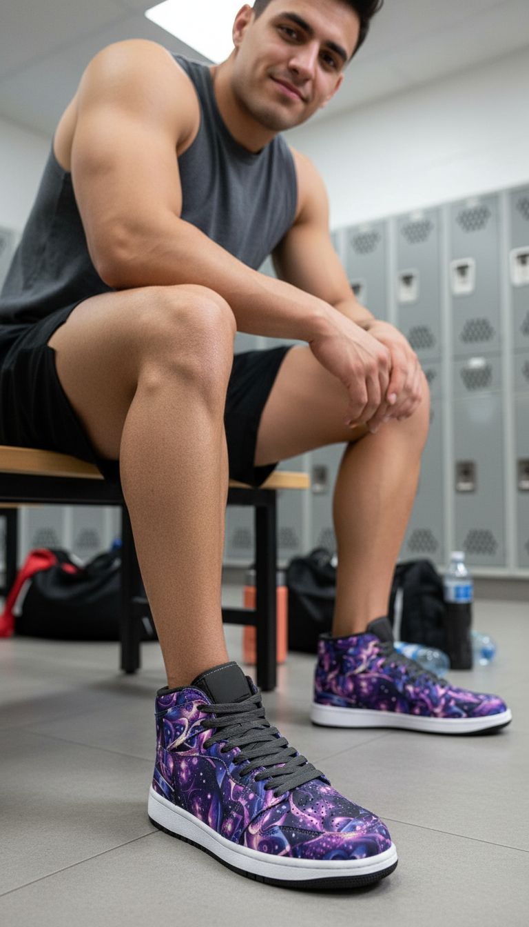 Galactic Purple Unisex Sneaker TR