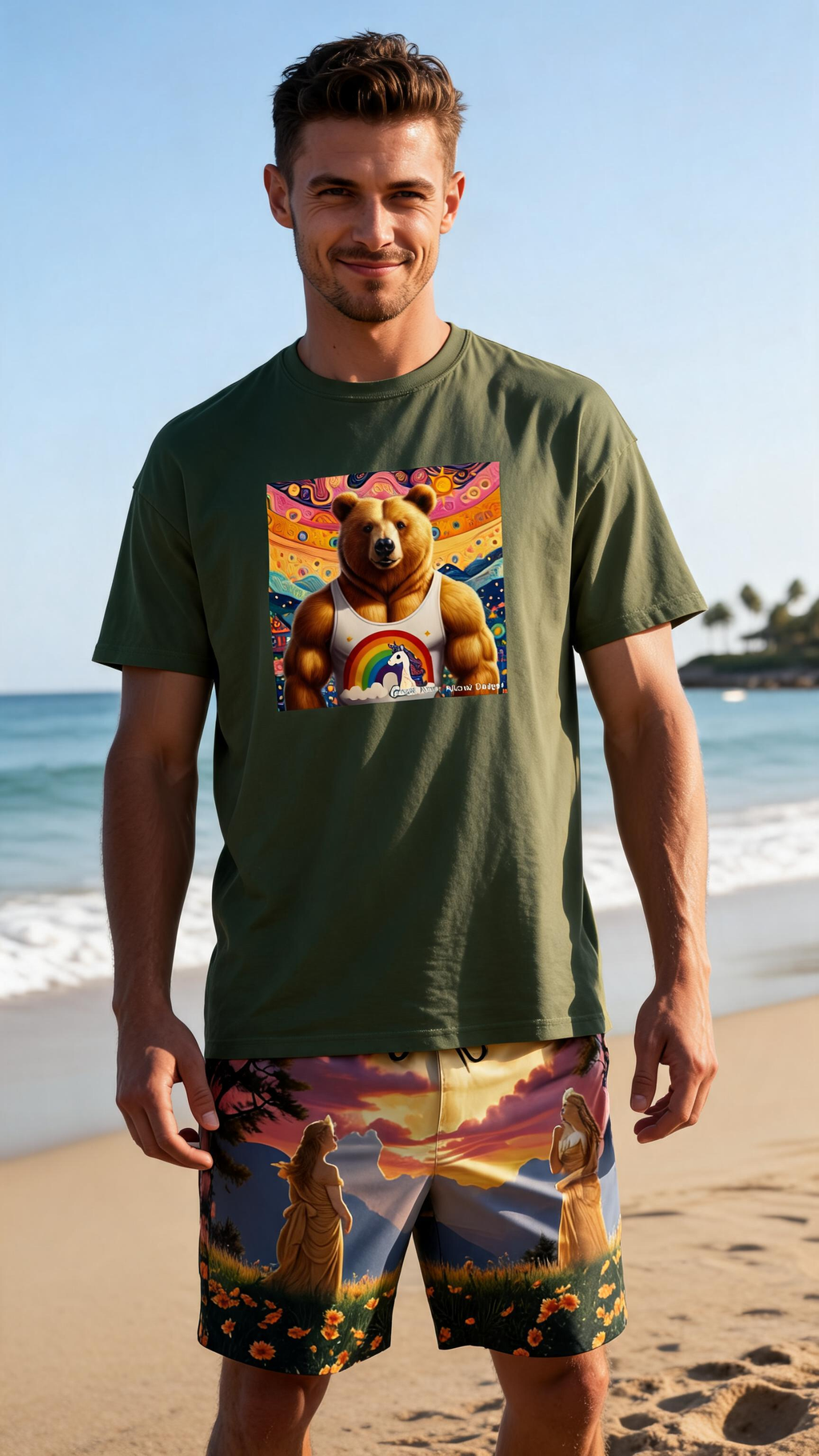 Proud Bear2 Unisex classic tee