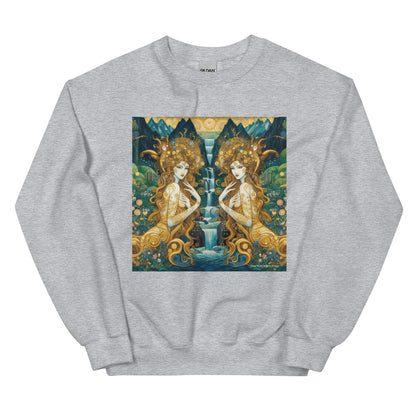 Water Nymphs Unisex Sweatshirt by Gregg Acini Adoree Designs - Gregg Acini Adoree Designs - Sweatshirt